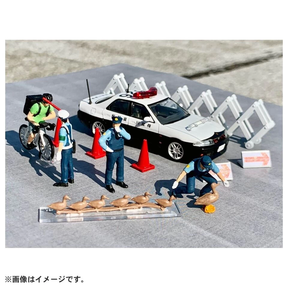 1/64 Diocolle 64 #Carsnap Police Set With Accessories - Image 5