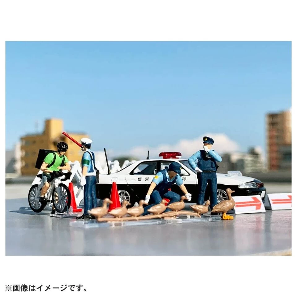 1/64 Diocolle 64 #Carsnap Police Set With Accessories - Image 6