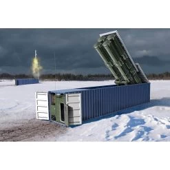 Trumpeter 01077 1/35 3M54 Clubk In 40Feet Variant Plastic Model Kit