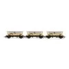 Hornby OO HAA HOPPER WAGONS THREE PACK BR COAL SECTOR ERA 8