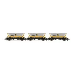 Hornby OO HAA HOPPER WAGONS THREE PACK BR COAL SECTOR ERA 8