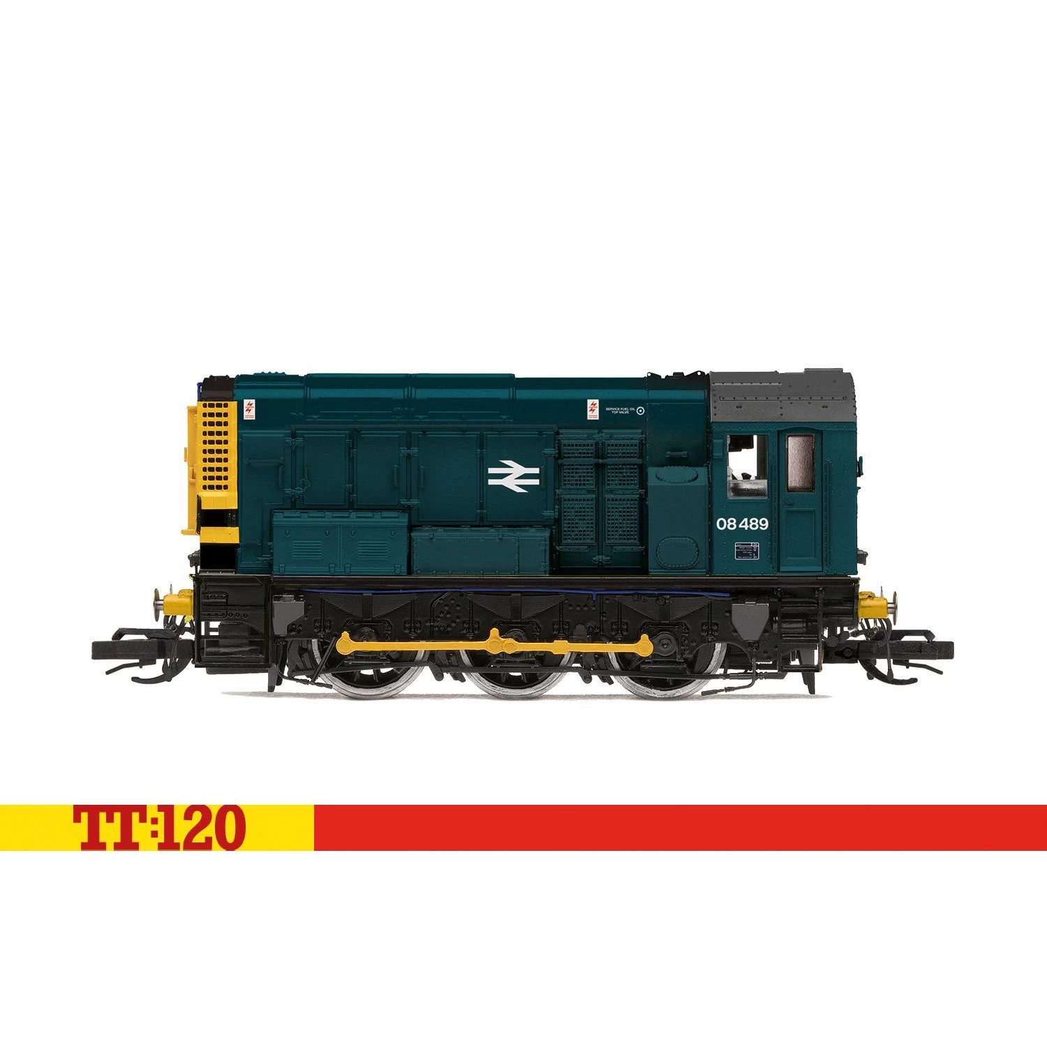 Hornby TT:120 BR Class 08 060 08489 Era 7